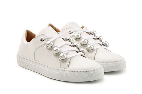 weisse luxus sneaker